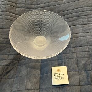 Vintage Kosta Boda “Limelight” crystal bowl